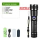 thumbnail image 1 of La linterna LED más potente, linterna recargable por USB, linterna de alta potencia, linterna táctica, lámpara de mano de tiro largo para acampar, 1 of 4