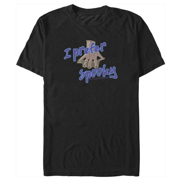 Men's Wednesday Thing I Prefer Spooky  Graphic Tee Black Medium