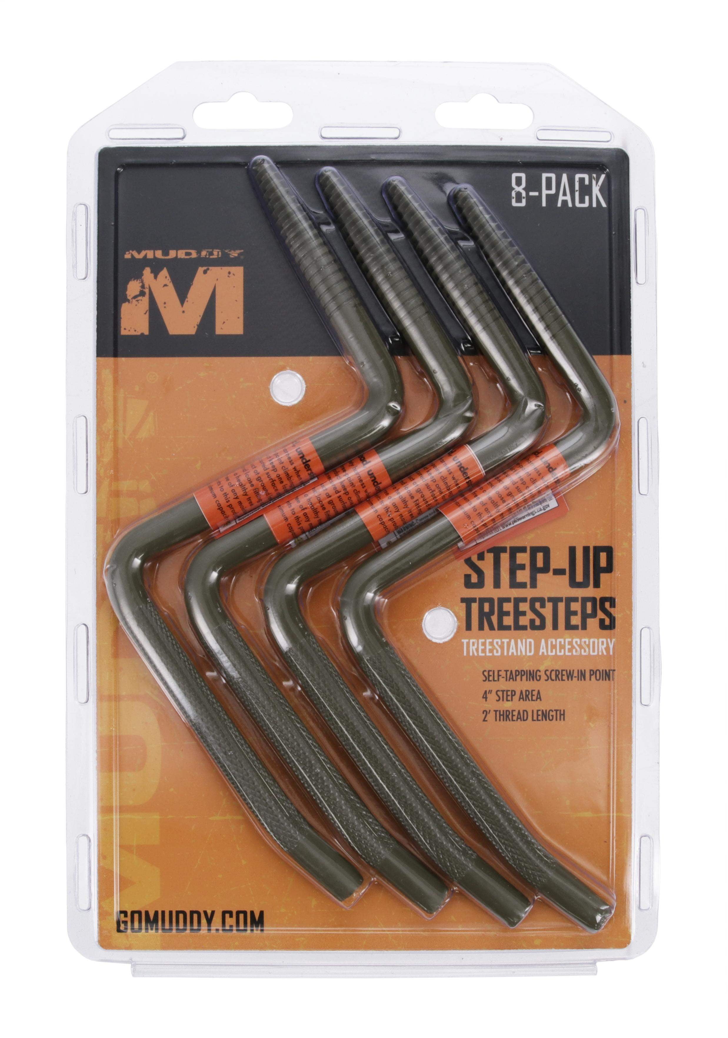 (2 pack) Muddy Step-up Tree Step/8 Pack/Clamshell