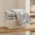 thumbnail image 6 of Unique Bargains 2Pcs Pure Cotton Cute Animal Soft Quick Dry Towels Camel 28" x 13", 6 of 7