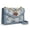 Jean, variant on Wrangler Women's Flap Crossbody Purse, Vintage Floral Print Shoulder Bag with Chain Strap, Tan