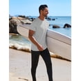 thumbnail image 4 of COOFANDY Beach Shirts for Men Short Sleeve UPF 50+ Sun Protection Shirt Quick Dry Uv Rash Guard Shirts, 4 of 9