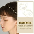 thumbnail image 3 of 6Pcs Gold Metal Headbands for Women, 3 of 5