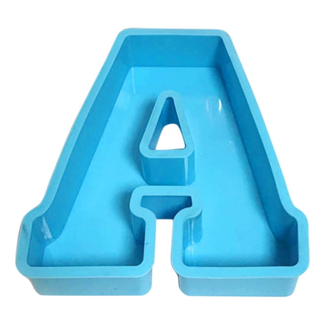 asddcavvf DIY 26 Alphanumeric English Cake Silicone Alphanumeric Cake Cake Mould Valentines Day Silicone for Chocolate Small Metal Pan for Oven Tube Pan for Baking Pound Cake