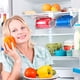 thumbnail image 5 of Organizador de bebidas para refrigerador colgante, de grado alimenticio, de doble capa, para latas de cerveza y bebidas, cajas de almacenamiento categorizadas para cocina., 5 of 7