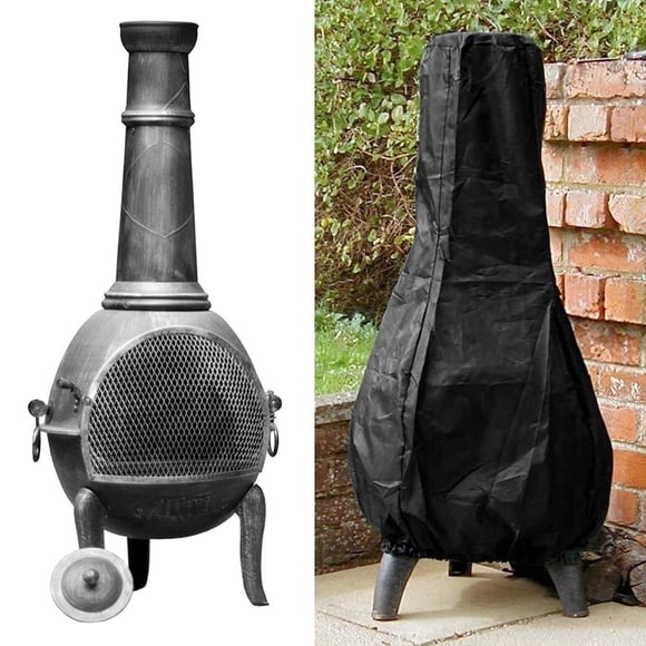 DEBGFS Heay Duty Water Dust Proof Large Chimnea Chiminea Coer Rain Protector Outdoors