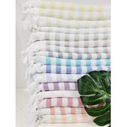 One sided Terry Towel - Sand free beach and Bath towel- Gray