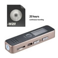 thumbnail image 3 of Digital Voice Recorder Audio Dictaphone MP3 Player USB Flash Disk for Meeting, 3 of 7