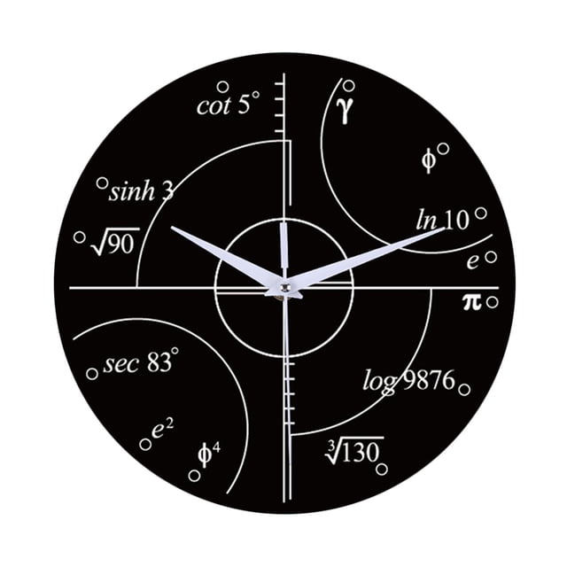 Wosthever Wall Clock Quartz Clocks Novelty Kids Living Home Room Decoración del hogar Parábola