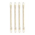 thumbnail image 1 of Sonducket 4Pieces Metal Flat Chain & Purse Strap Extender Strap  Accessory / Chain Bolsas de mensajero y de hombro Oro 4 piezas, 1 of 1