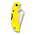 thumbnail image 2 of SPYDERCO LADYBUG 3 FOLDER 1.938" H-1 STEEL FIBERGLASS REINFORCED NYLON YELLOW, 2 of 2