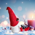 thumbnail image 4 of 1Pc Cartoon No Face Long Beard Santa Claus Dolls Christmas Decoration For Home Xmas Tree Hanging Ornament Pendant Kids Gifts, 4 of 9
