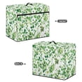 thumbnail image 2 of SEANATIVE Flower Leaves Sewing Machine Cover Dust Cover with Pocket Aesthetic Sewing Machine Protection Cover for Most Sewing Machine Decor Accessorie, 2 of 7