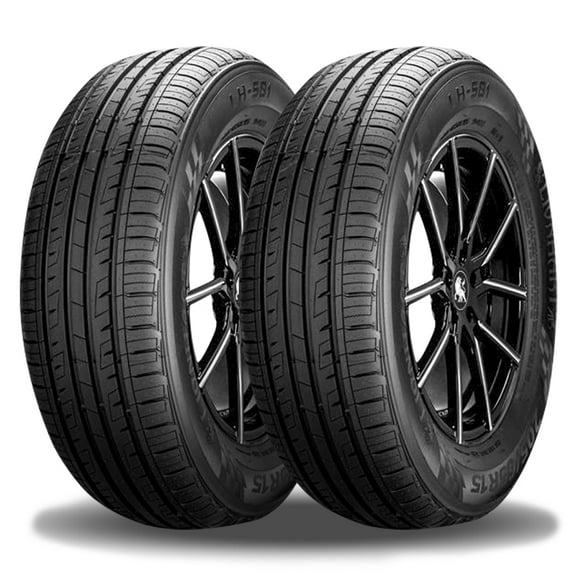 2 Lionhart LH-501 195/45R15 78V All Season Performance 500AA 40000 Mileage LHST5011545010 / 195/45/15 / 1954515