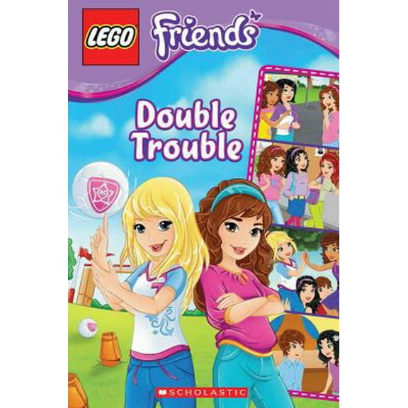 Pre-Owned Lego Friends: Double Trouble (Comic Reader #3) (Paperback) 0545566673 9780545566674