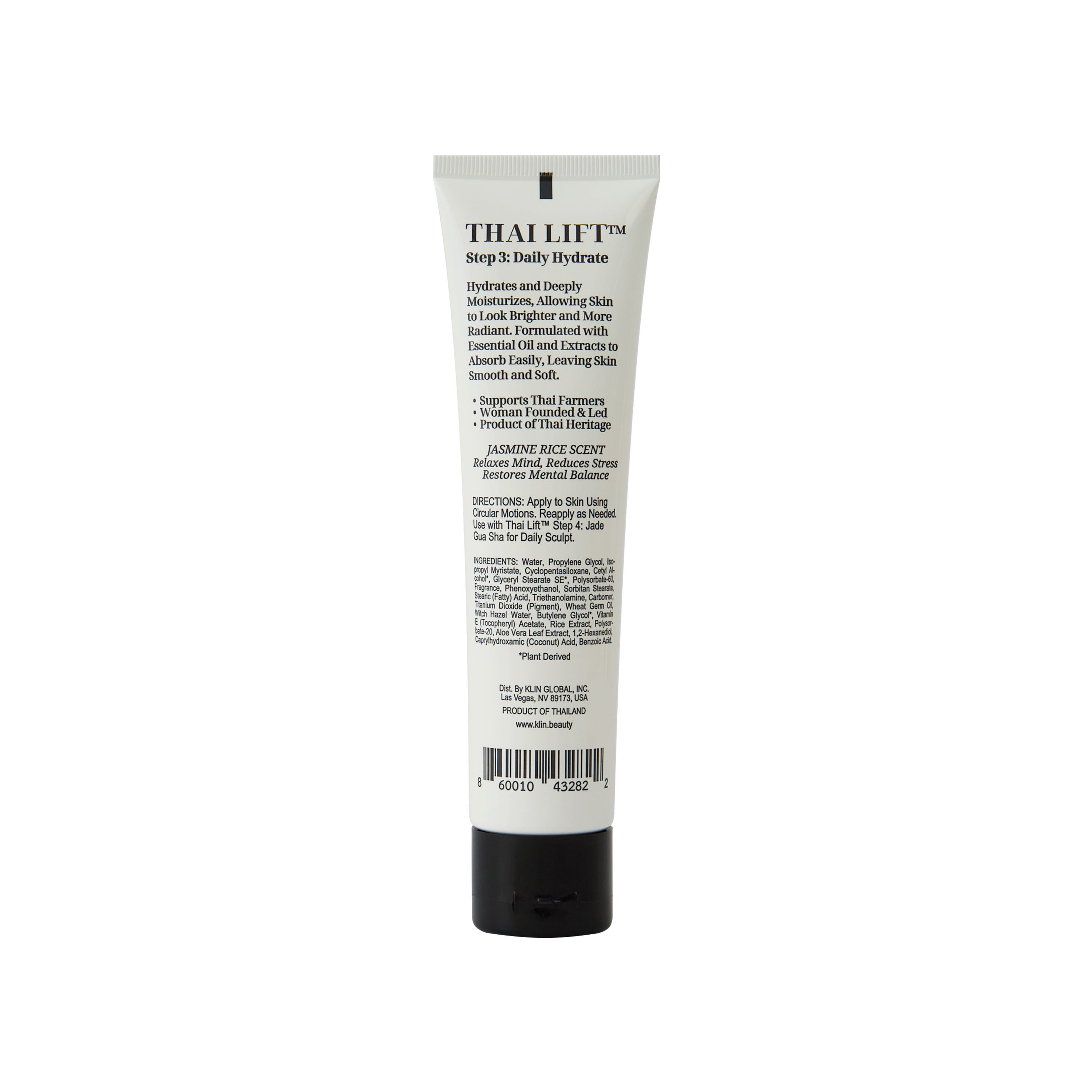 KLIN Jasmine Rice Face & Body LOTION 100mL | 3.4 fl oz - Thai Lift™ Step 3: Daily Hydrate