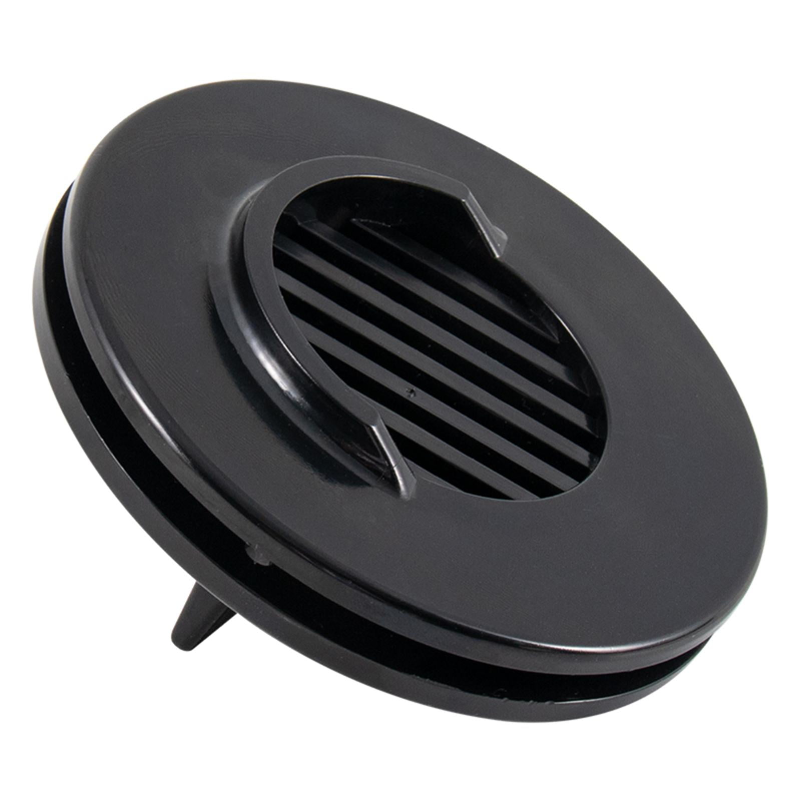 Boat Deck Drain Scupper Plug Mount Scupper with Rubber Seal Assembly