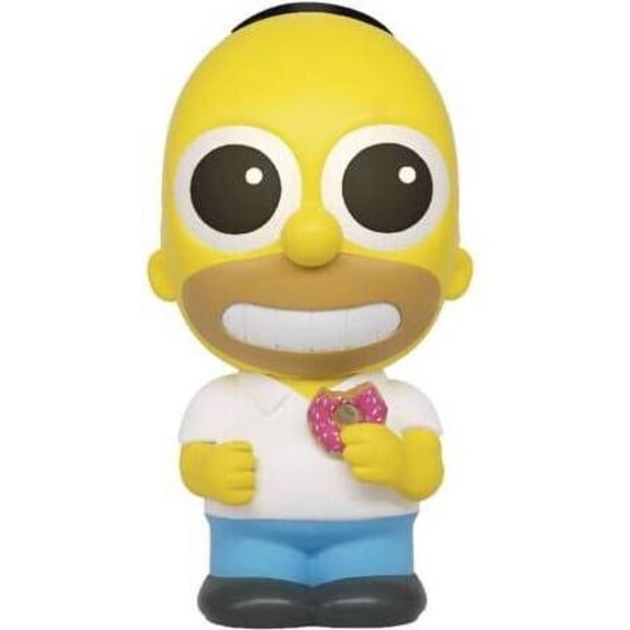 The Simpsons - Homer Eating Doughnut Figural Coin Bank by Monogram
