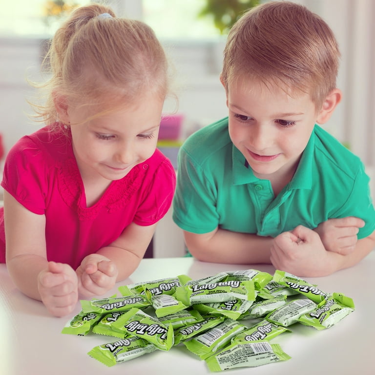 Mima Mima Laffy Taffy Chewy Candy, Sour Apple Flavor, Bulk Pack