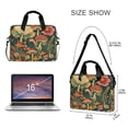 thumbnail image 3 of FORMRS 16" Laptop Bag Carrying Sleeve Case with Handle Travel Shoulder Briefcase, Floral Mushroom, 3 of 8