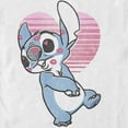 thumbnail image 2 of Men's Lilo & Stitch Kissy Faced Graphic Tee White Medium, 2 of 5