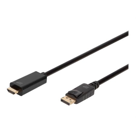 UPC: 0889028131909 | Monoprice DisplayPort to HDTV Cable – 2 Meter – Black | 4K@60Hz – Select Series