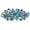 A, variant on Vintage Delicate Fascinator with Rhinestones for 1920s Parties Delicate Crystal Flapper Flower Headpiece