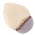 thumbnail image 3 of Brocha de maquillaje suave en forma de corazón, base multifuncional, colorete, herramienta de belleza, blanco Jade, 3 of 8