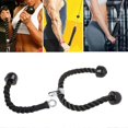 thumbnail image 4 of Barra de prensa para tríceps con cable para adultos, accesorio de cuerda para ejercicios de fitness, 4 of 5