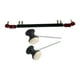 thumbnail image 1 of Kit de actualización de eje cardán de 3 piezas para pedal doble con conector de biela y Eje rojo negro, 1 of 9