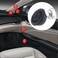 thumbnail image 3 of 2Pcs 150W Universal High Efficiency Mini Half-Dome Car Tweeter Speakers for Car Audio System, 3 of 5