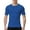 Blue, variant on GZWYHT Mens T-Shirts,Compression Shirt Men's Spring And Summer Solid Color Quick Drying Breathable Tights Sweat Basketball Training Sports Wear Fitness Top Tshirts Shirts,Workout Shirts Black L
