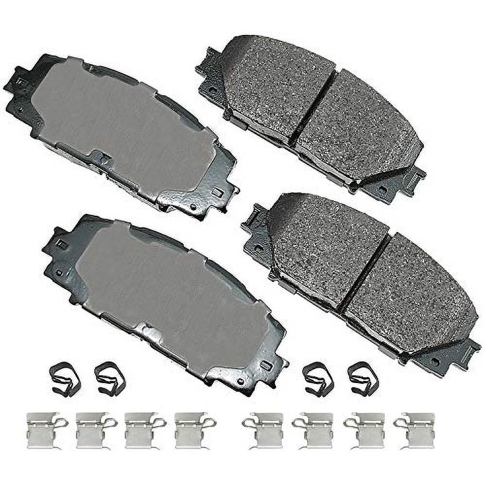 Disc Brake Pad Set Fits select: 2020-2021 TOYOTA COROLLA, 2010-2022 TOYOTA PRIUS
