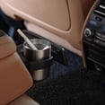 thumbnail image 3 of Cenicero De Coche De Acero Inoxidable Con Tapa Cenicero A Prueba De Viento Para El Hogar Y El Coche Cenicero De Mesa Para Interior Y Exterior Yuarrent VI011577-00, 3 of 6