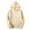Beige, variant on Outfmvch hoodies for women Leisure Hooded Sweater Solid Color Sweater womens tops Beige