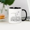 thumbnail image 3 of CafePress - History Repeats Dinosaur Mugs - 11 oz Ceramic Mug - Novelty Coffee Tea Cup, 3 of 4