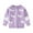 Purple color, variant on Esaierr Toddler Baby Girls Cute Sweater Cardigan Cotton Up Sweater Long Sleeve Kids Knit Cardigan