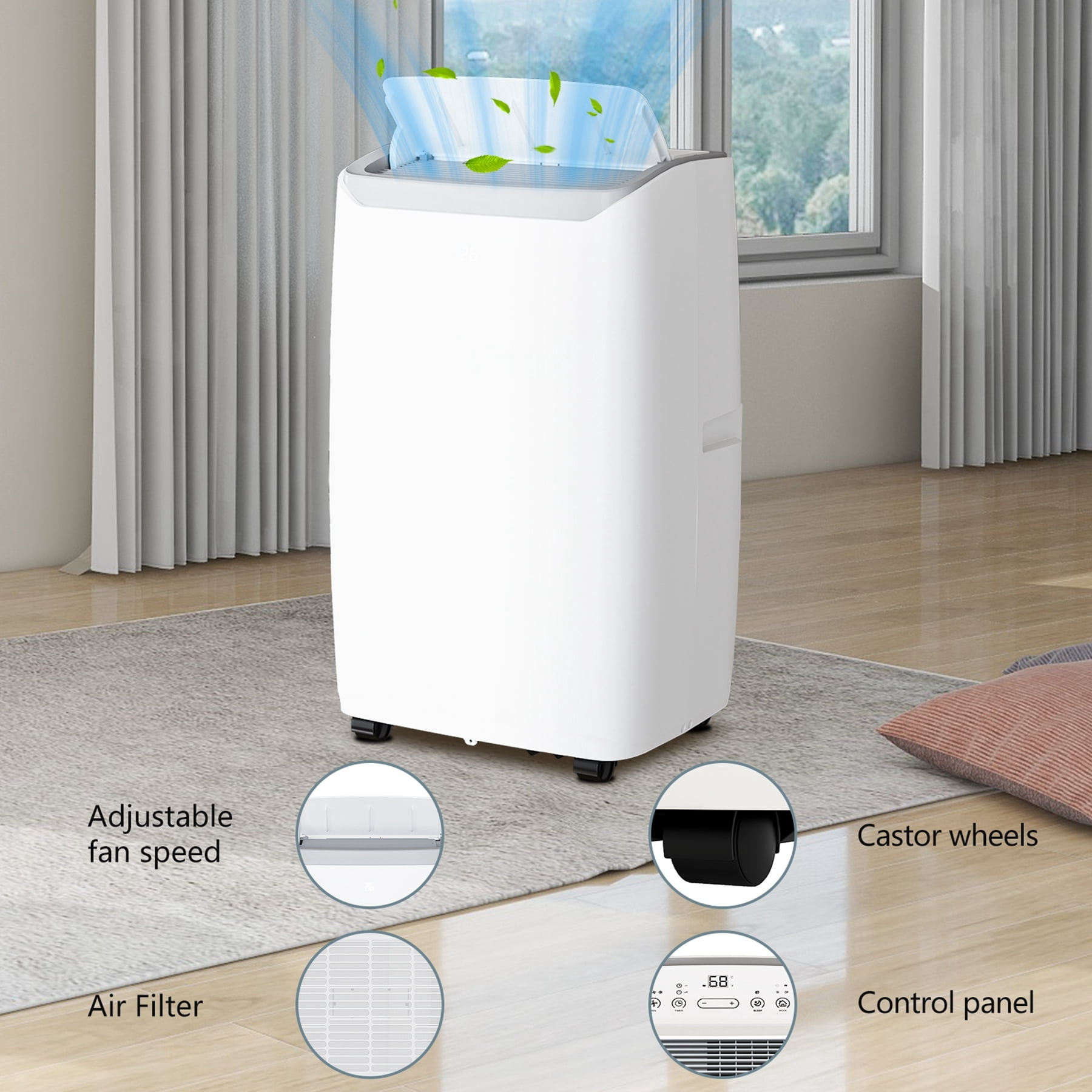 Portable Air Conditioner 12000 BTU ASHRAE