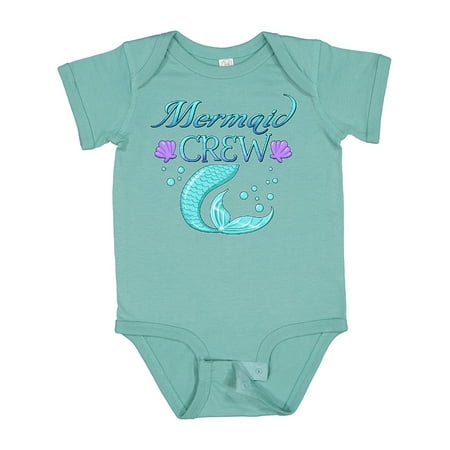 

Inktastic Mermaid Crew Gift Baby Boy or Baby Girl Bodysuit