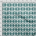 thumbnail image 4 of oneOone Polyester Spandex Dark Teal Green Fabric Check Argyle Quilting Supplies Print Sewing Fabric By The Yard 56 Inch Wide, 4 of 5