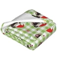 thumbnail image 2 of Salouo Christmas Hat French Bulldog Print Bed Blankets,Flannel Blanket Comfortable Air Conditioning Blanket Lightweight Blanket for Sofa Bed Travel & Couch -50"x40", 2 of 8