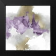thumbnail image 2 of Hudson, Daniela 20x20 Black Modern Framed Museum Art Print Titled - Derive in Amethyst II, 2 of 5