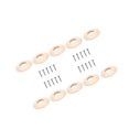 thumbnail image 1 of facefd 10 Pièces Rondelles en Plastique pour Accordeurs de Guitare Machine Tête Boutons Crème, 1 of 9