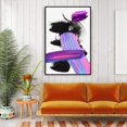 thumbnail image 2 of IDEA4WALL Framed Canvas Wall Art for Living Room, Bedroom Colored Brush Canvas Prints for Modern Home Decoration Ready to Hang, 2 of 4
