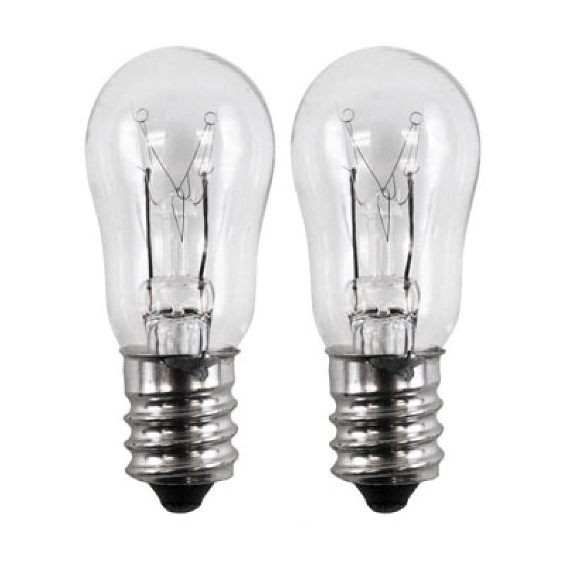 2 PACK Dryer Light Bulb 10 Watts Replaces General Electric WE4M305 