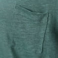 thumbnail image 4 of Richie House Women's Linen T-shirt with a Pocket RH2029-C-S, 4 of 7