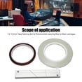 thumbnail image 2 of 1/4 10 Inch Open Reel To Reel Tape Splicing Set, Tape Splicing Block Kit Leader Tape Length Adjustable  For Open Reel To Reel Tape Media, 2 of 7