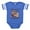 Royal Blue, variant on CafePress - No Such Things As Too Many - Cute Infant Baby Football Bodysuit