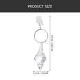 thumbnail image 2 of Shisuyan 4pcs Drapery Weights Window Curtain Clips Weights Curtain Crystal Weights, 2 of 8