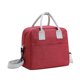 thumbnail image 1 of Wosthever Bolsa de almuerzo portátil ligera y hermética de poliéster para un bolso de mano más fresco que lleva fácilmente Organizadores de utensilios de cocina vino rojo, 1 of 6
